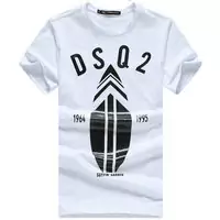 graffiti dsquared2 short t-shirt sailboat